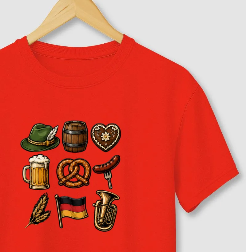 Ícones da Tradição Alemã - Camiseta