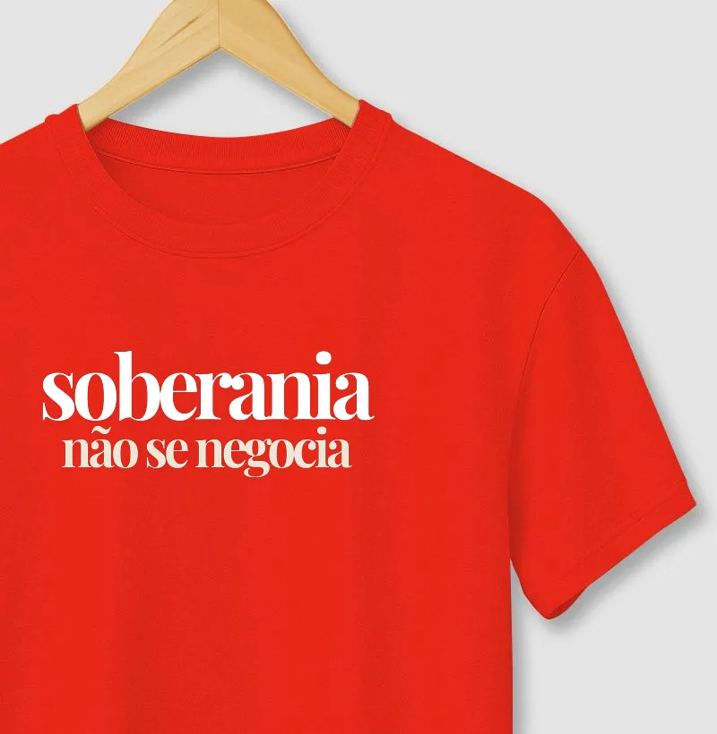 Soberania não se negocia