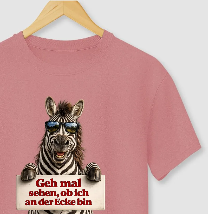 Zebra Sarcástica - Camiseta