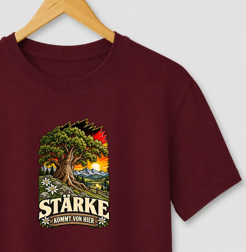 Stärke kommt von hier