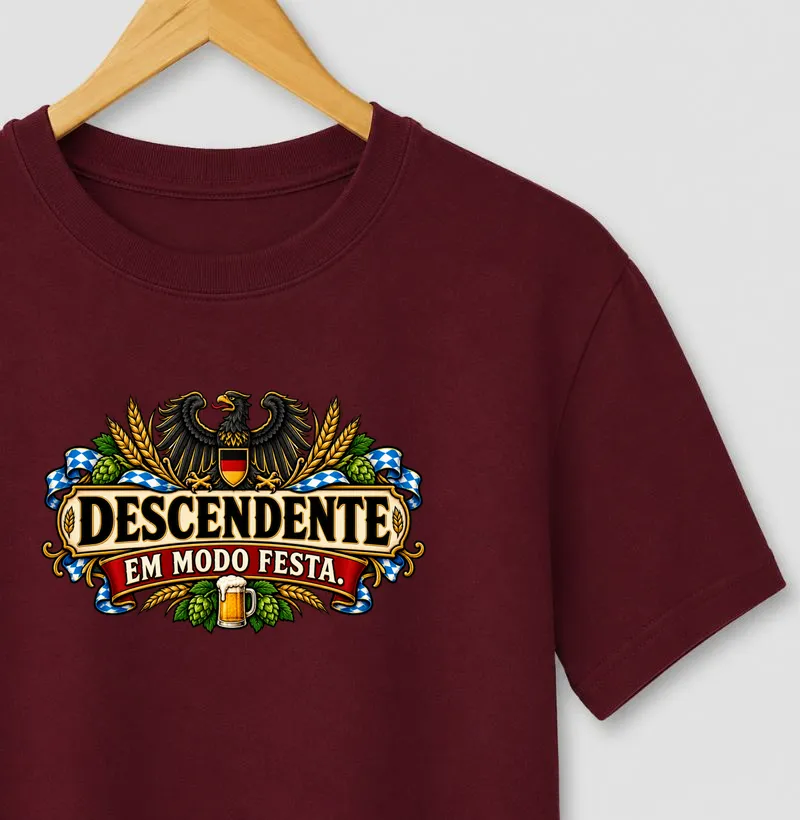 Descendente em modo festa