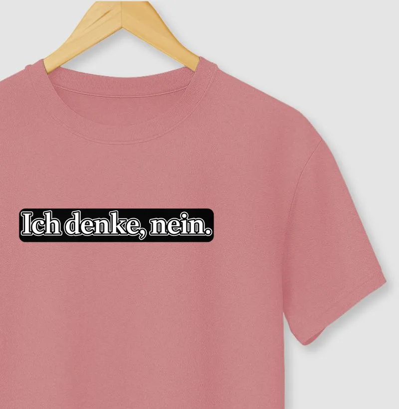 Ich denke, nein.
