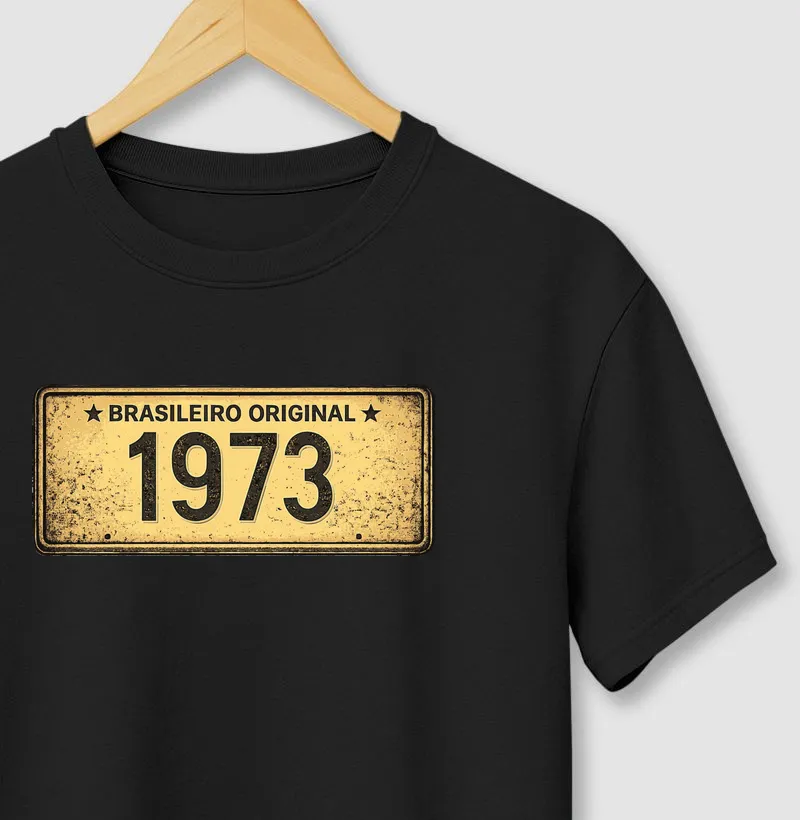 BRASILEIRO PLACA AMARELA 1973 - Camiseta