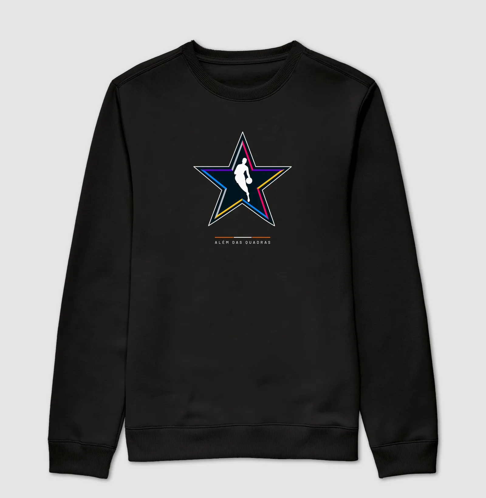 Blusa Moletom Slim ADQ Star — Protagonista do Jogo - Imagem 3