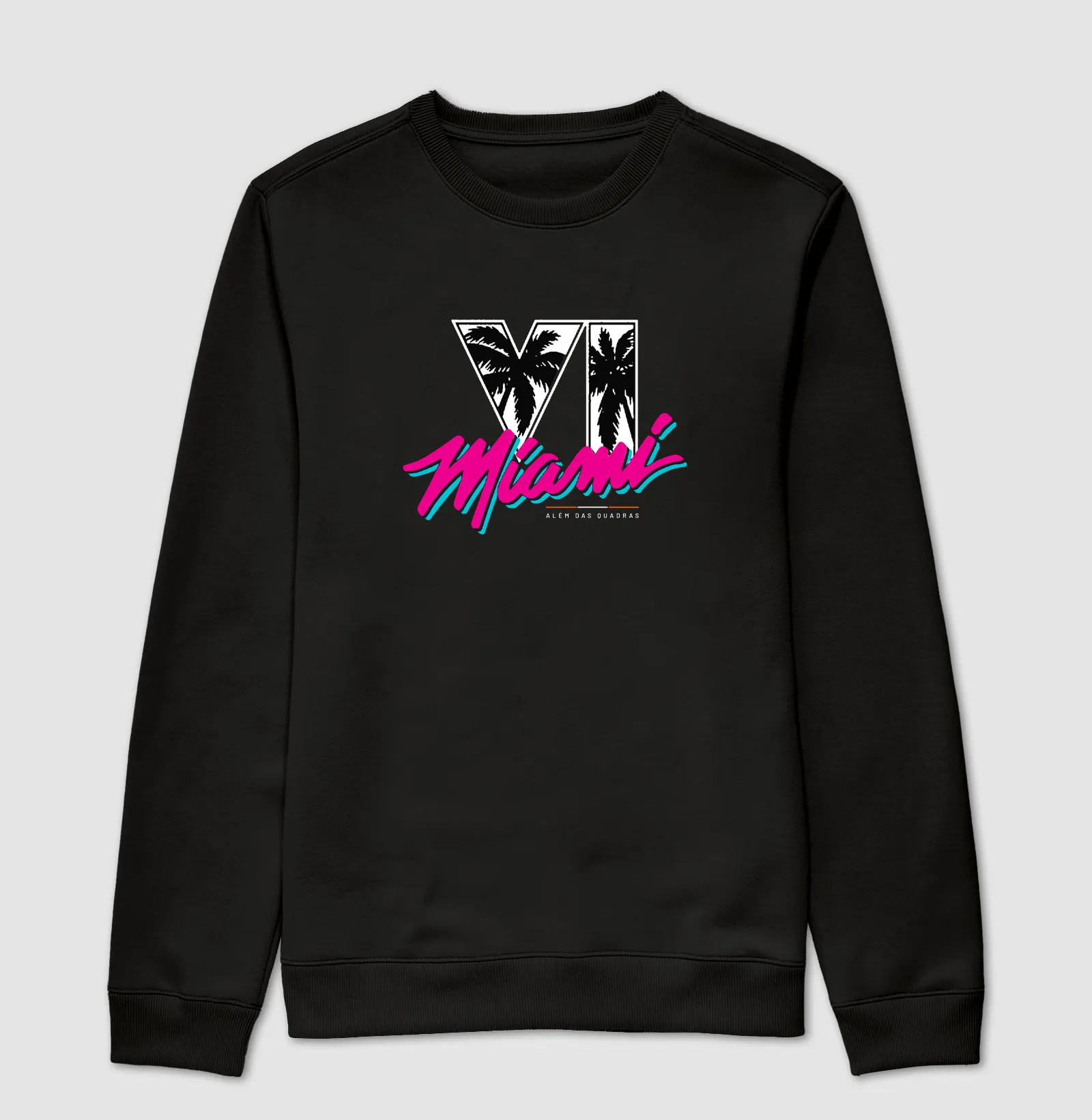 Blusa Slim Moletom Miami VI — Depois do Pôr do Sol - Imagem 3