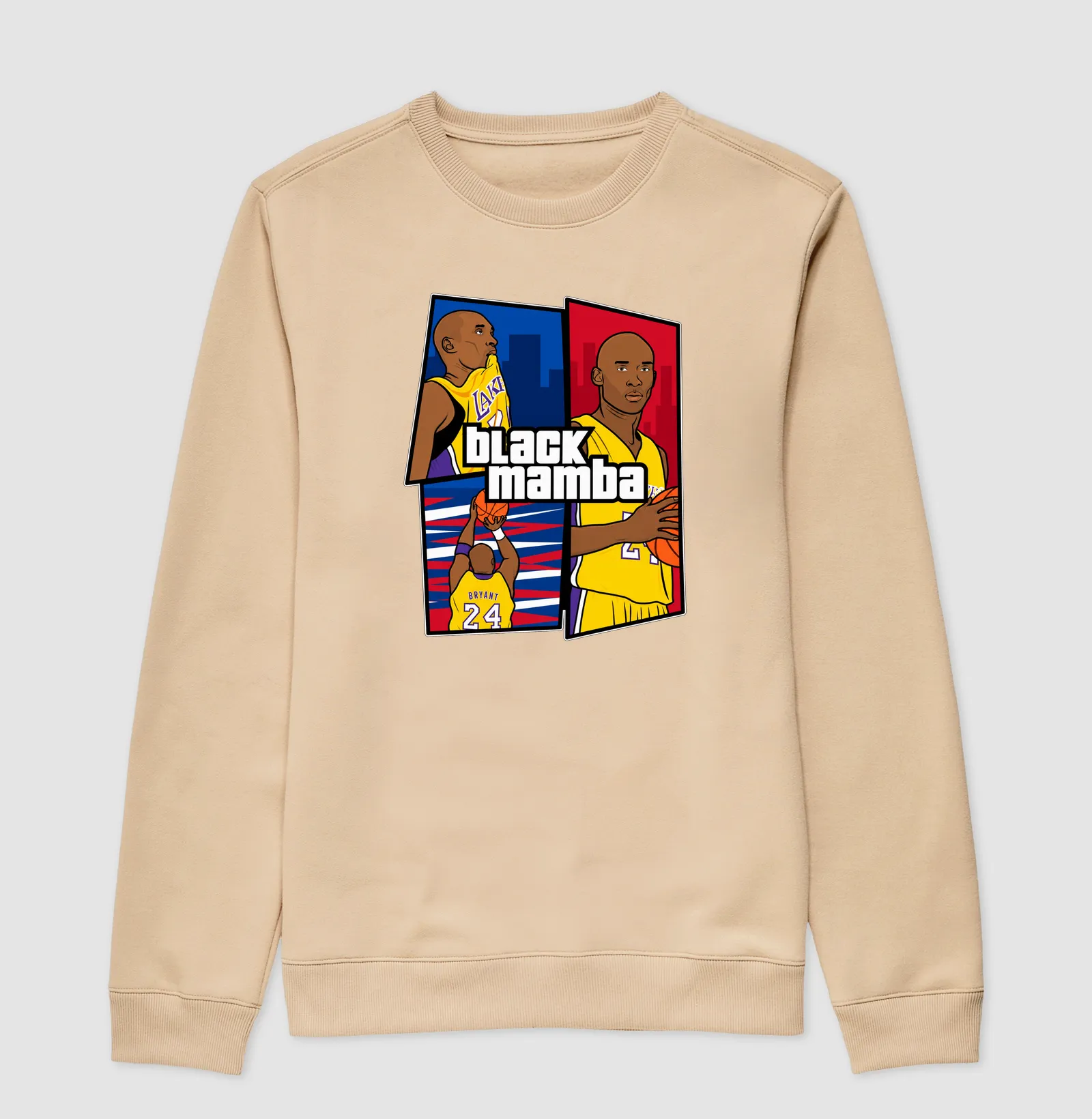 Blusa Moletom Slim B.Mamba — Ícone em Quadra - Imagem 3
