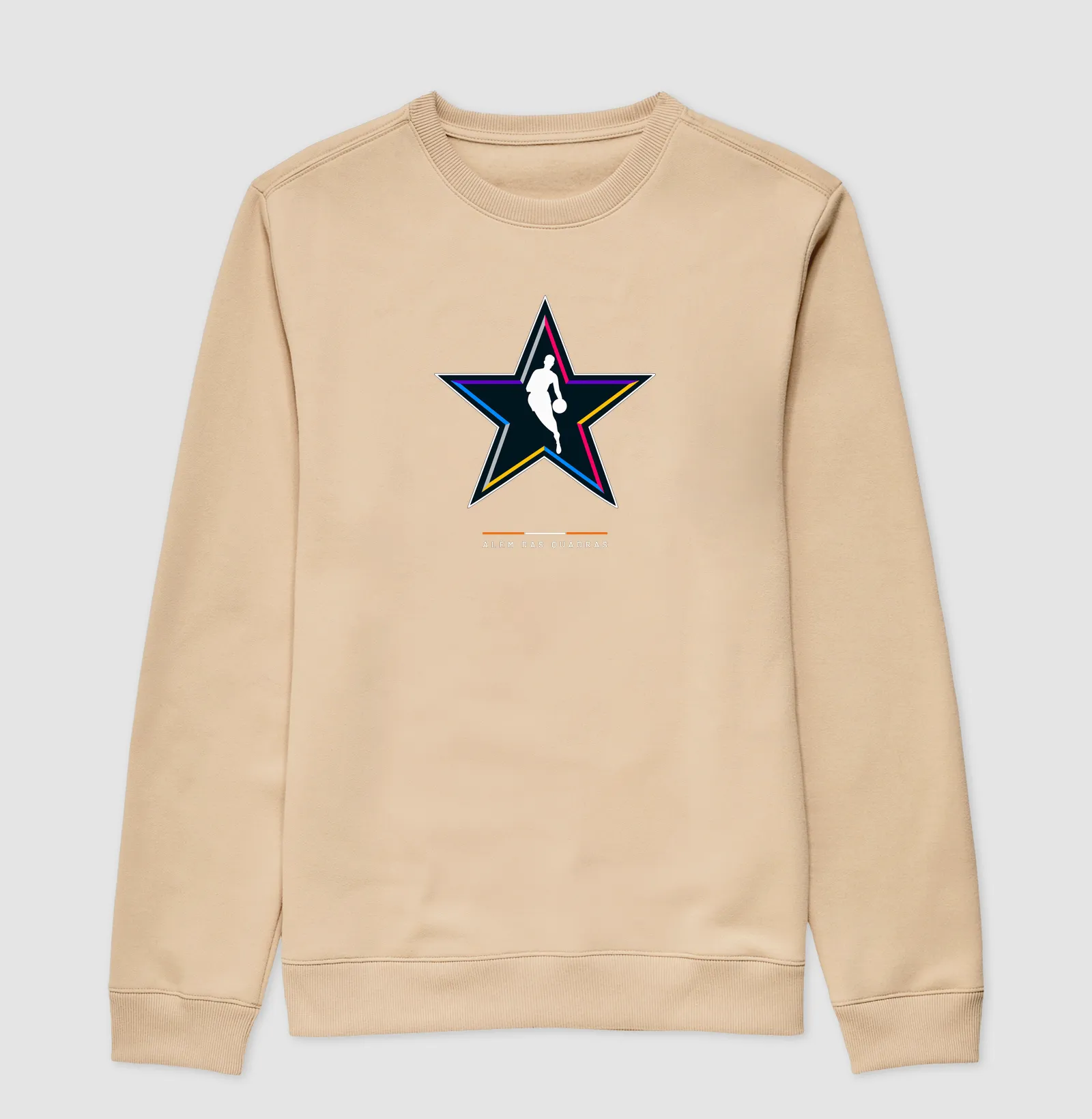 Blusa Moletom Slim ADQ Star — Protagonista do Jogo - Imagem 2