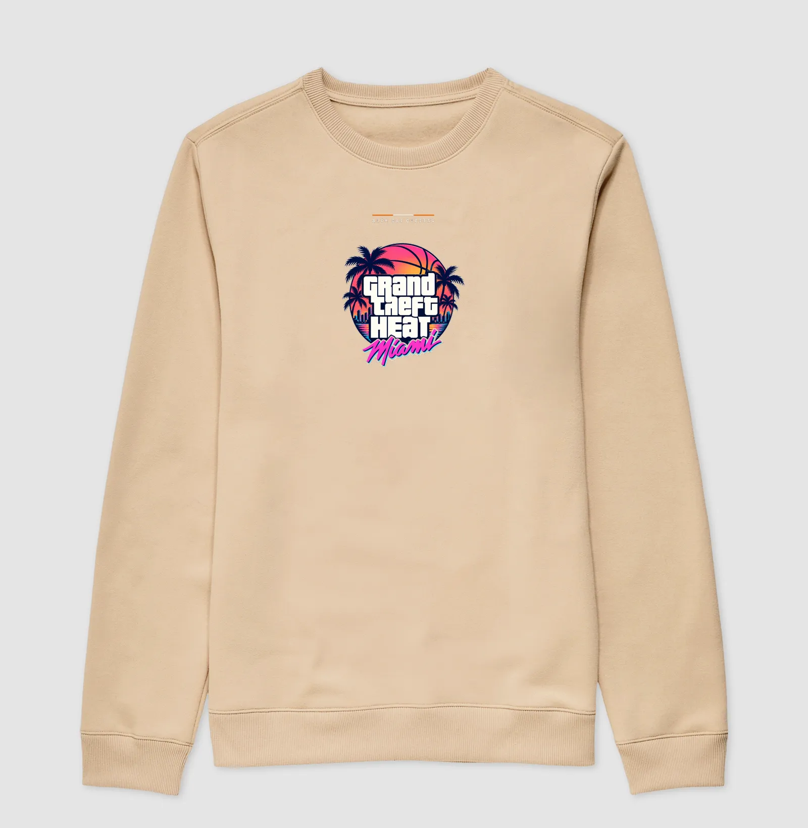 Blusa Moletom Grand Theft Heat — Miami After Hours - Imagem 3