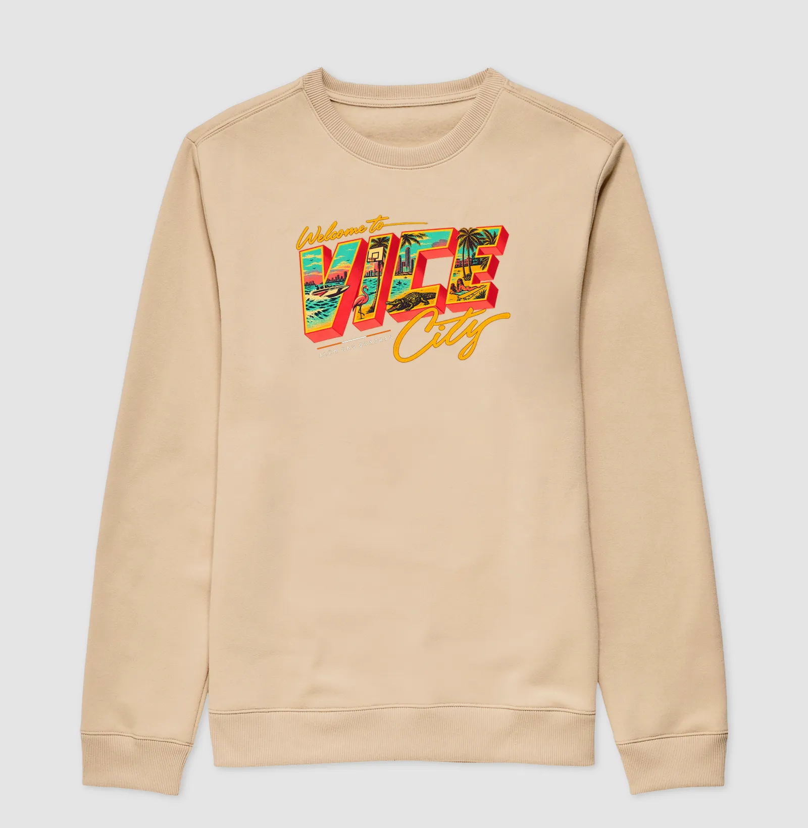 Blusa Welcome to Vice City — Premium Fio 30.1 | ADQ - Imagem 3