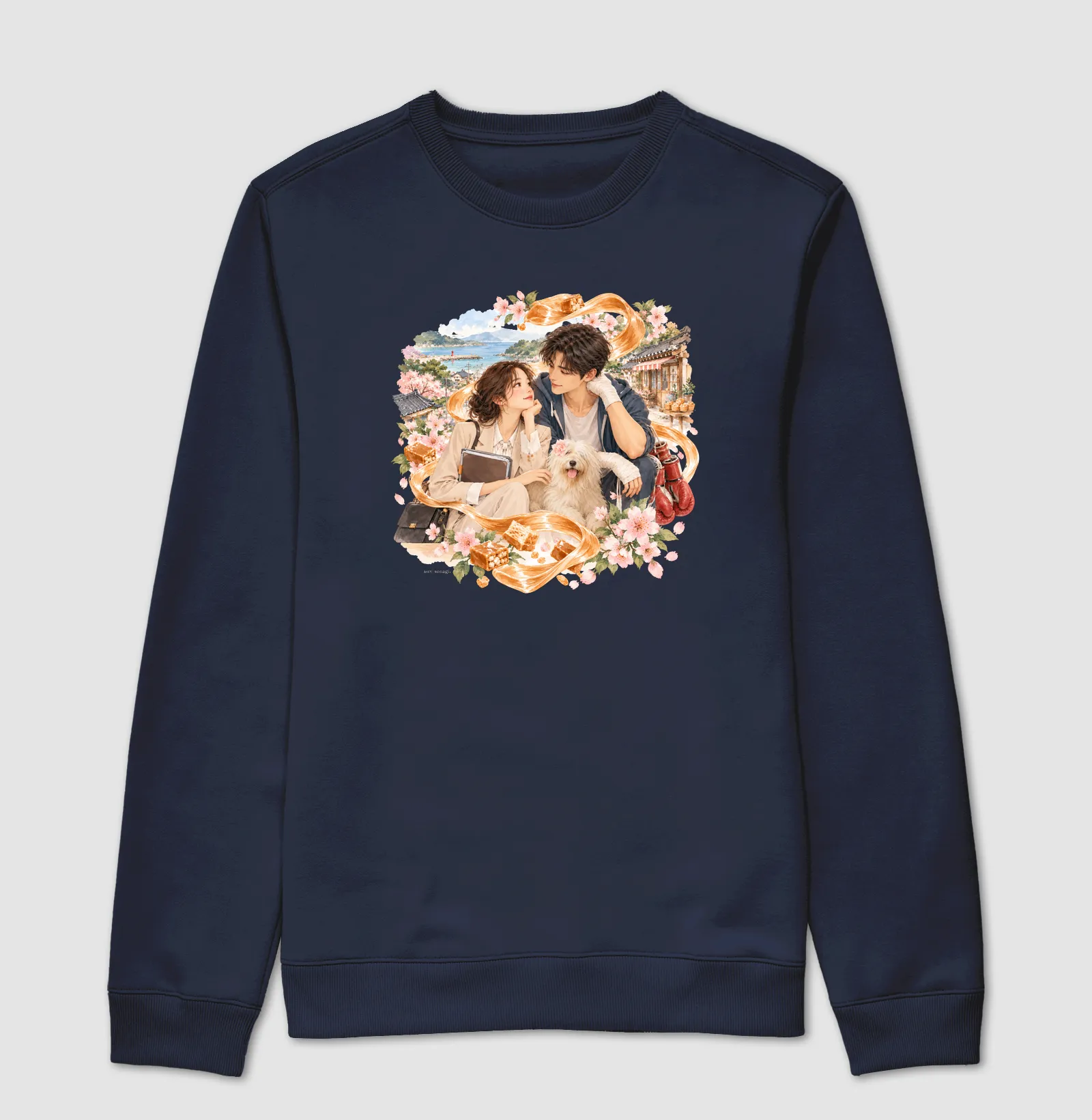 Moletom Caramelo e Memórias | Camiseta Dorameira em Aquarela - Imagem 5