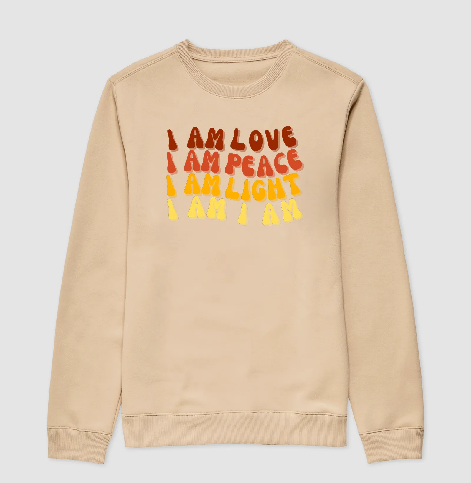 Moletom Love Peace Light 70s - Imagem 3