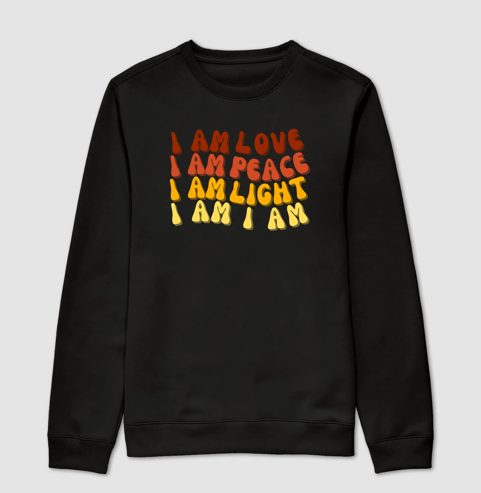Moletom Love Peace Light 70s - Imagem 4