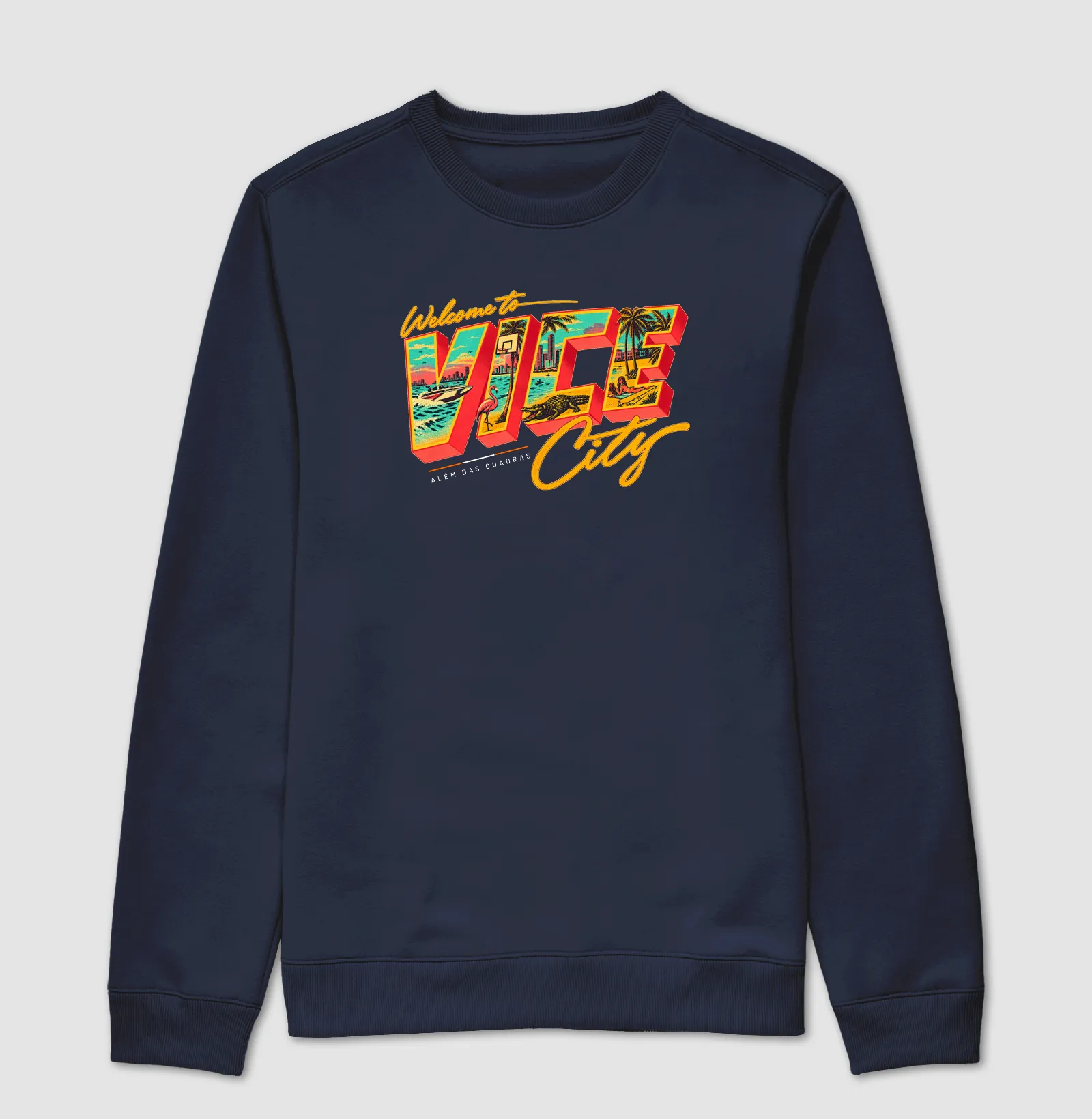 Blusa Welcome to Vice City — Premium Fio 30.1 | ADQ - Imagem 5