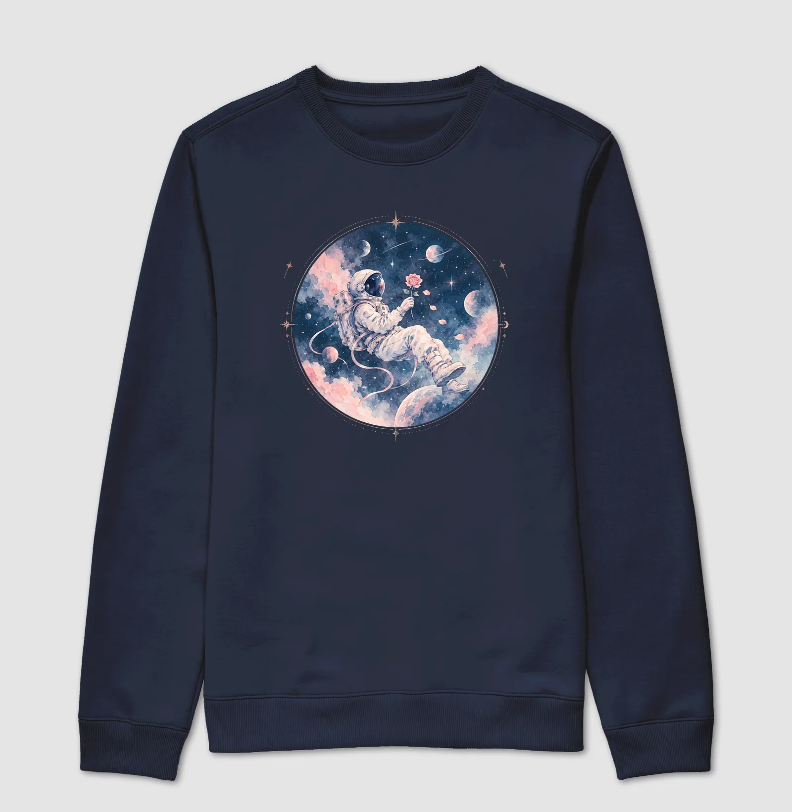 Moletom A Rose Among the Stars | Camiseta K-Pop em Aquarela - Imagem 5