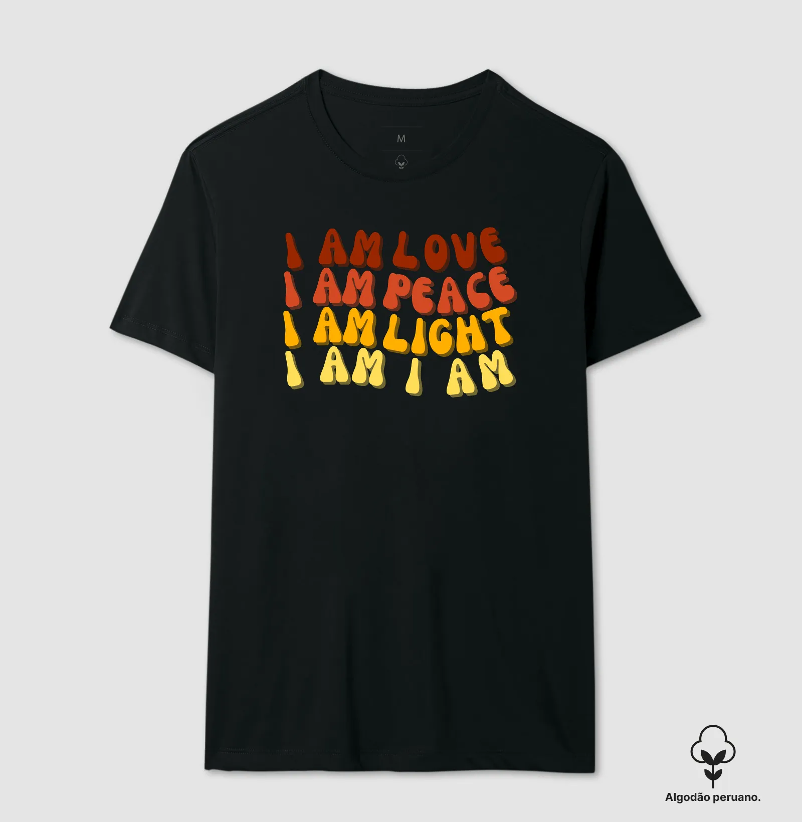 Camiseta Love Peace Light 70s - Imagem 3