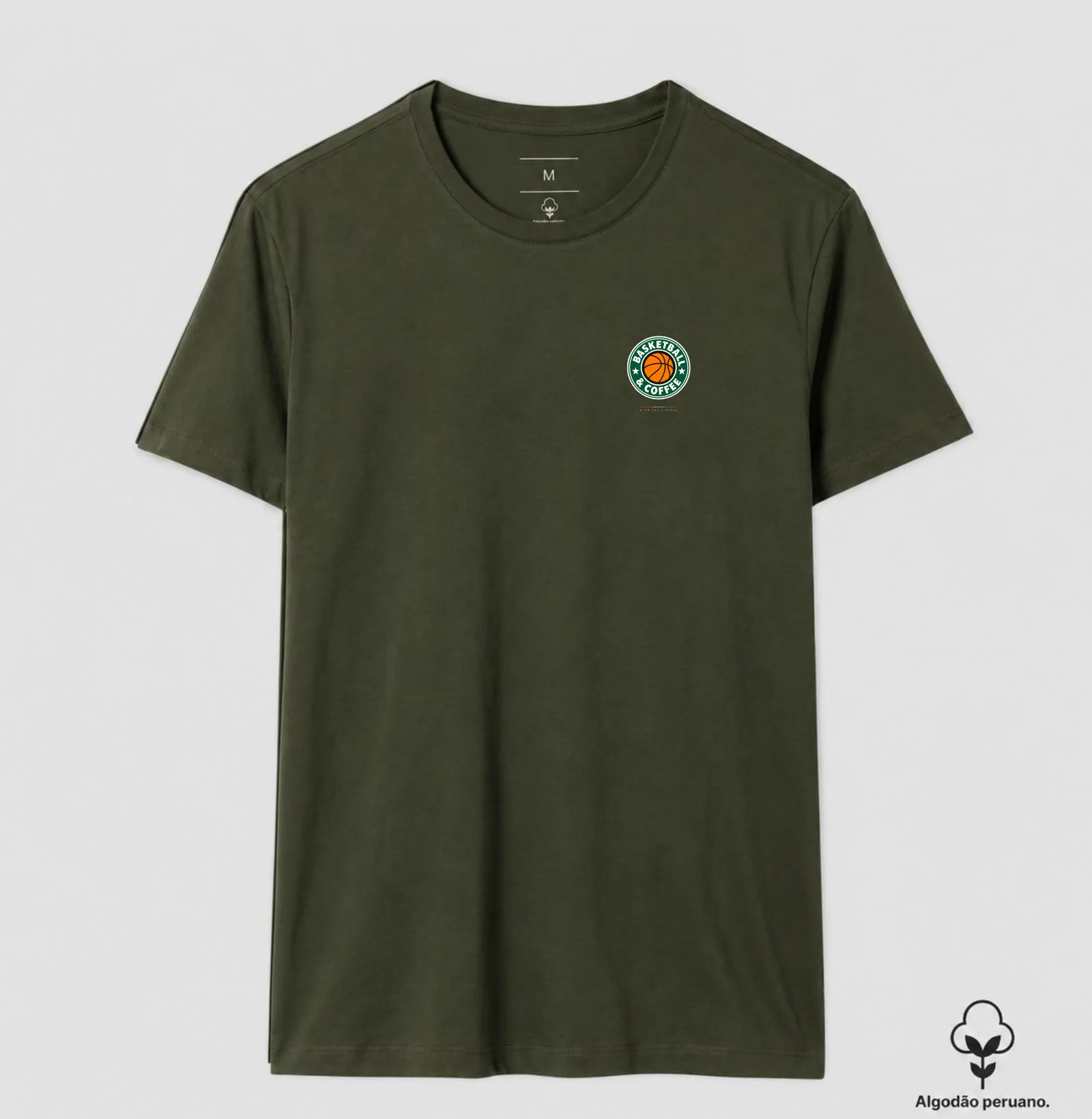 Camiseta Basketball & Coffee — Minimalista - Imagem 2