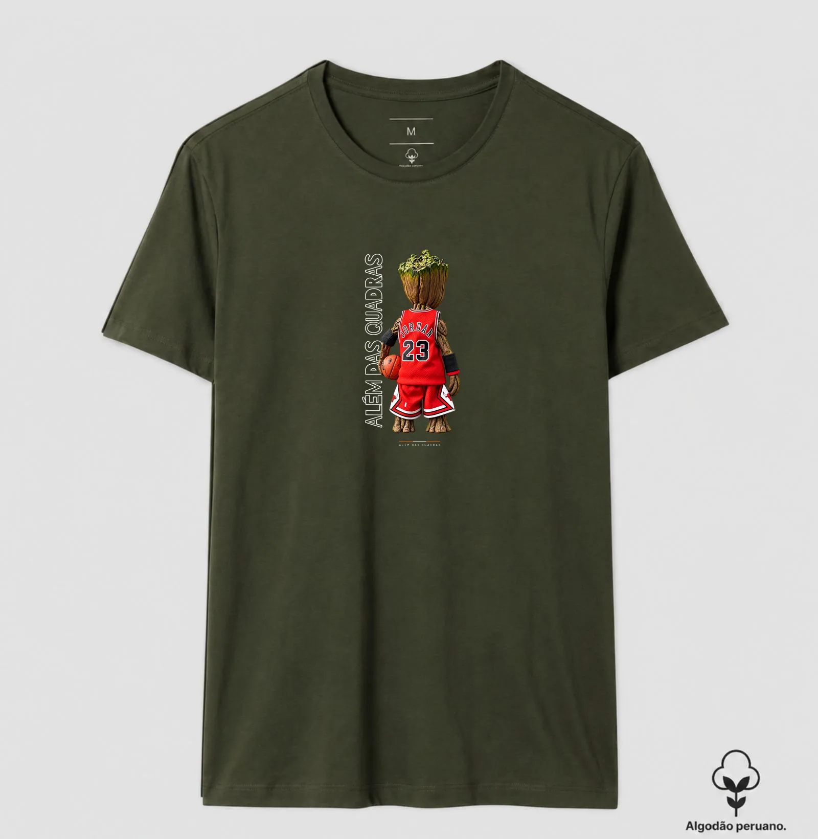 Camiseta Raízes do Jogo — Além das Quadras  Algumas paixões criam raízes. - Imagem 7