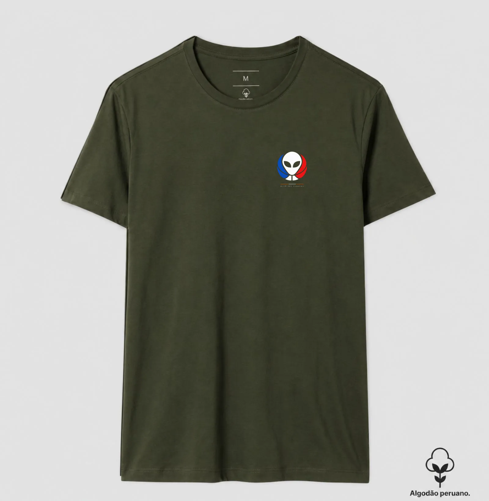 Camiseta Alien Das Quadras — Minimalista - Imagem 2