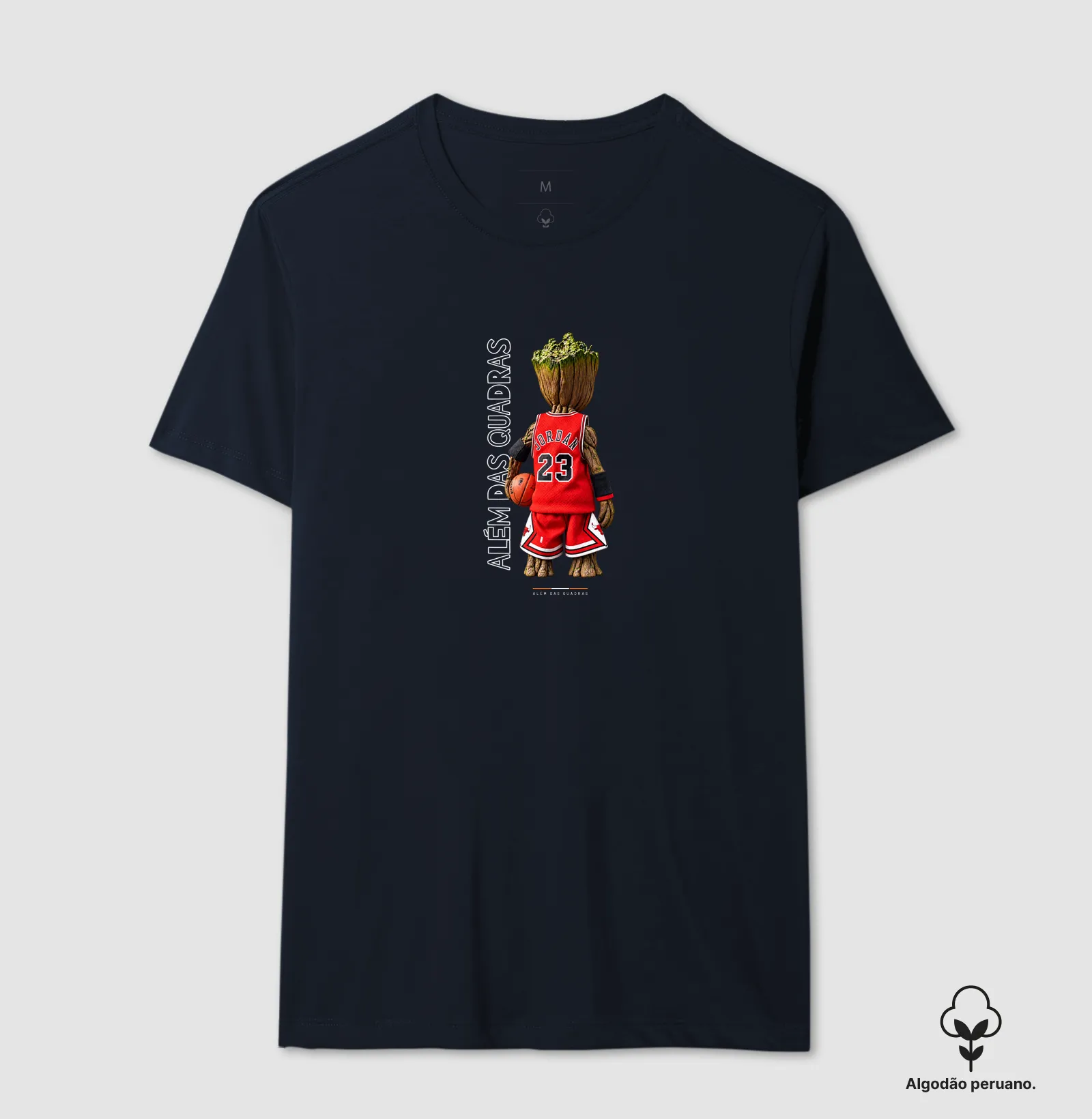 Camiseta Raízes do Jogo — Além das Quadras  Algumas paixões criam raízes. - Imagem 5