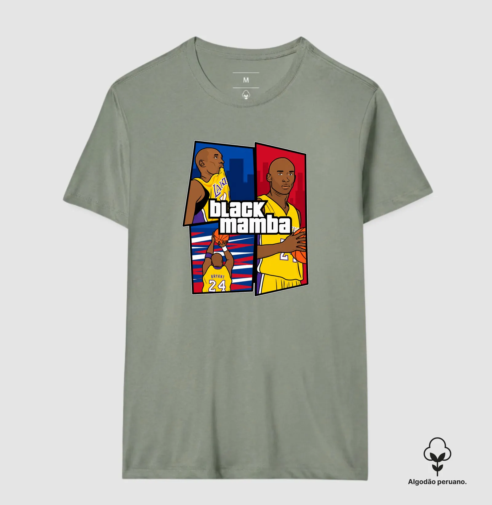Camiseta B.Mamba — Ícone em Quadra - Imagem 3