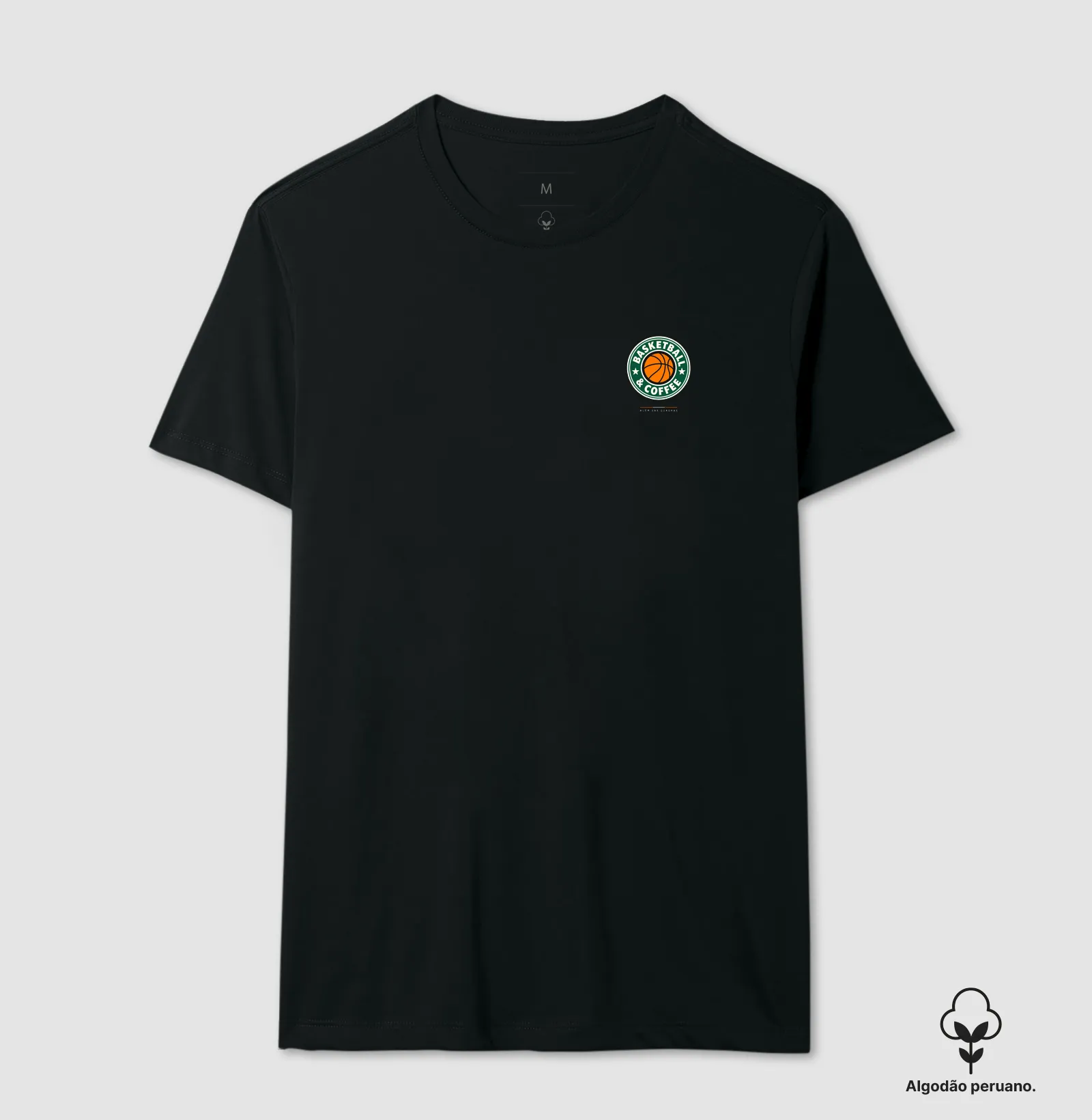 Camiseta Basketball & Coffee — Minimalista - Imagem 6