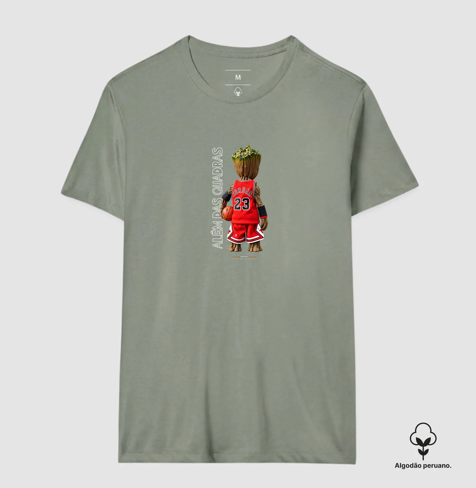Camiseta Raízes do Jogo — Além das Quadras  Algumas paixões criam raízes. - Imagem 6