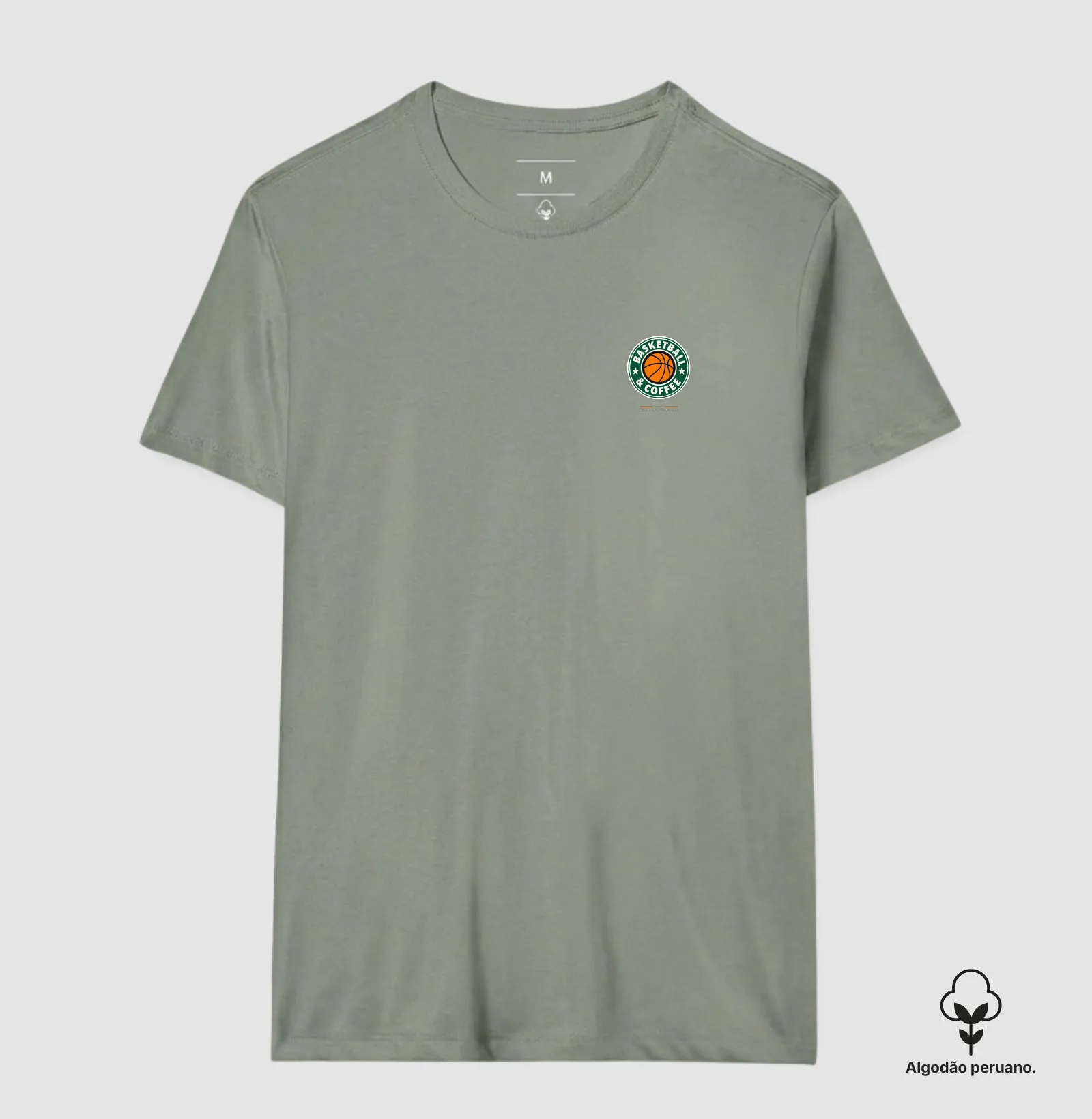 Camiseta Basketball & Coffee — Minimalista - Imagem 5