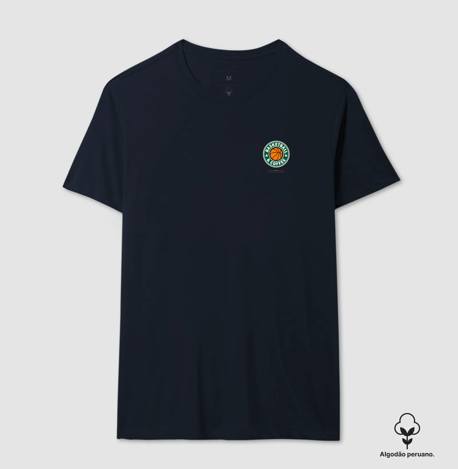 Camiseta Basketball & Coffee — Minimalista - Imagem 7