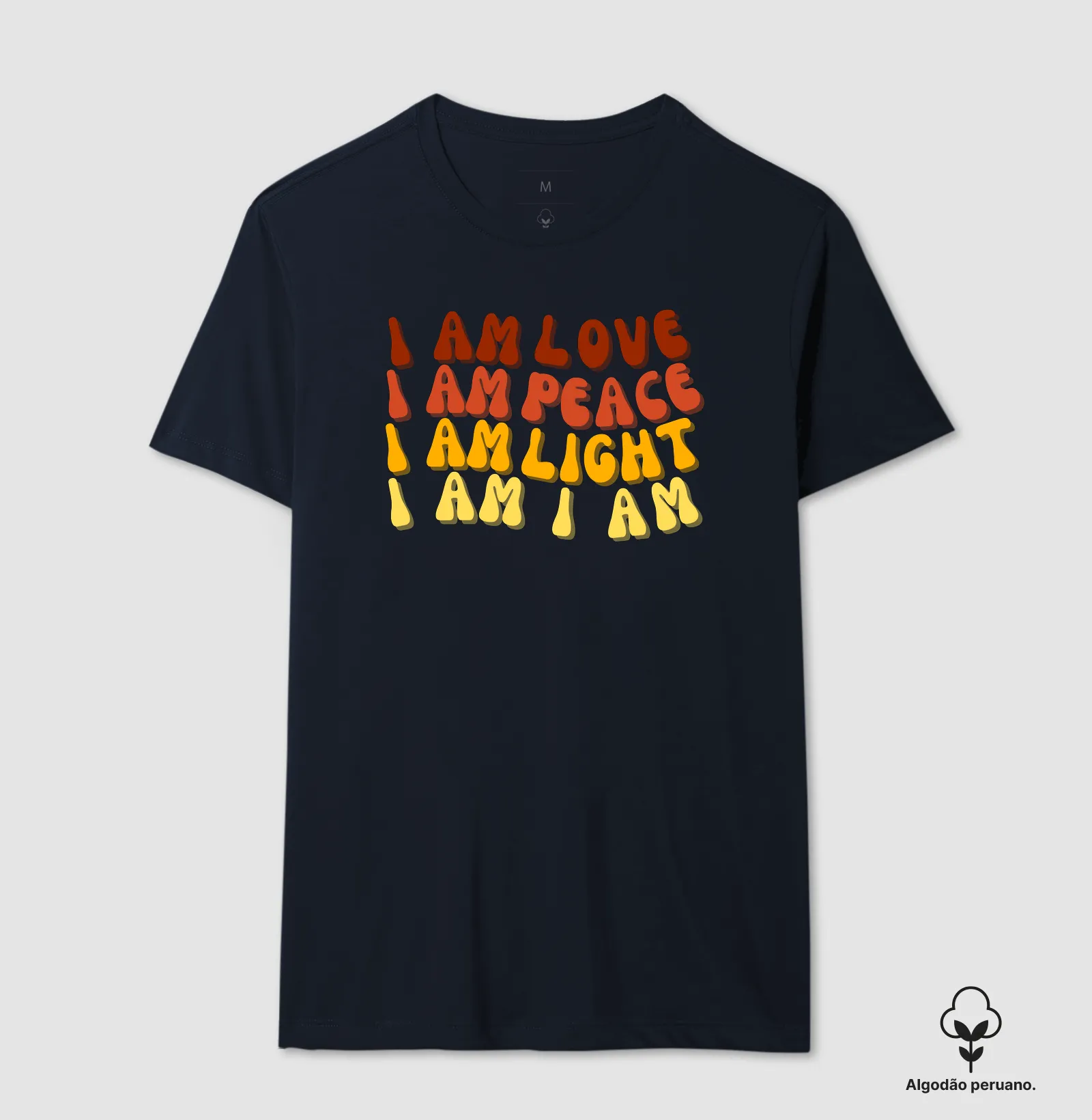 Camiseta Love Peace Light 70s - Imagem 7