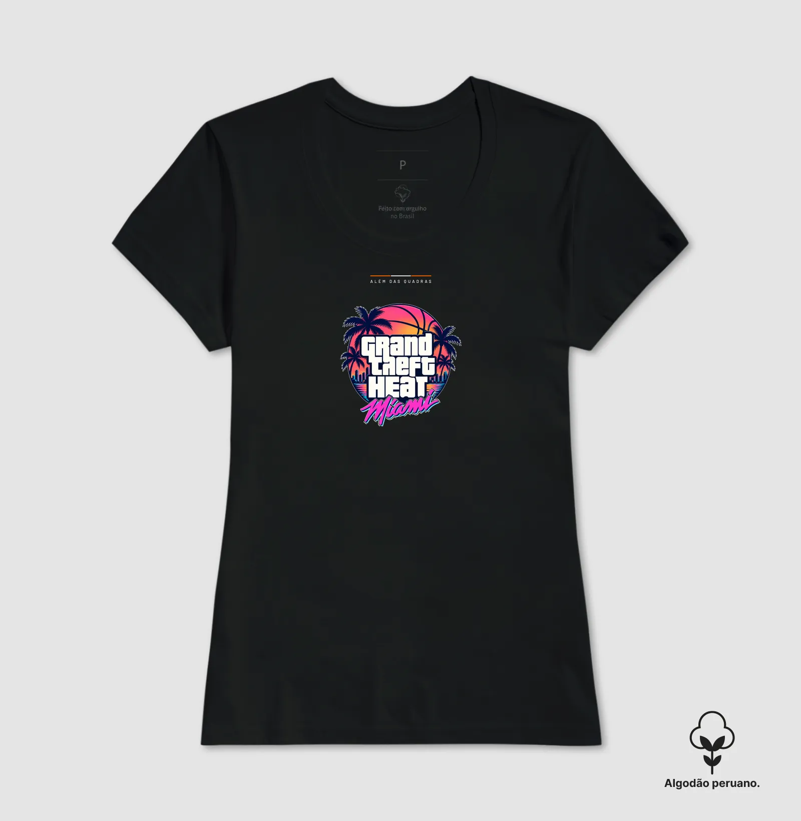 Camiseta Grand Theft Heat — Miami After Hours - Imagem 4