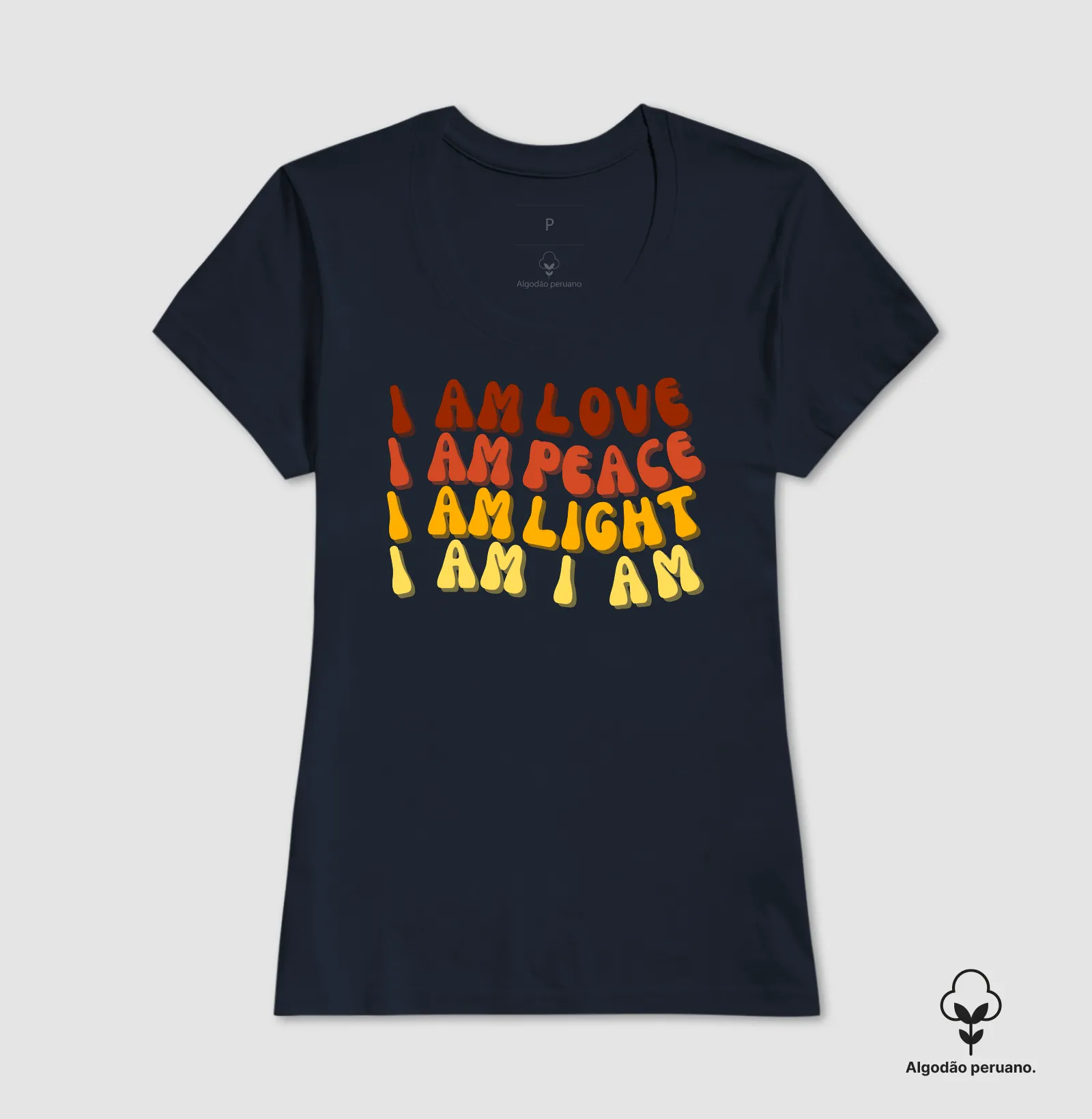 Camiseta Love Peace Light 70s - Imagem 5
