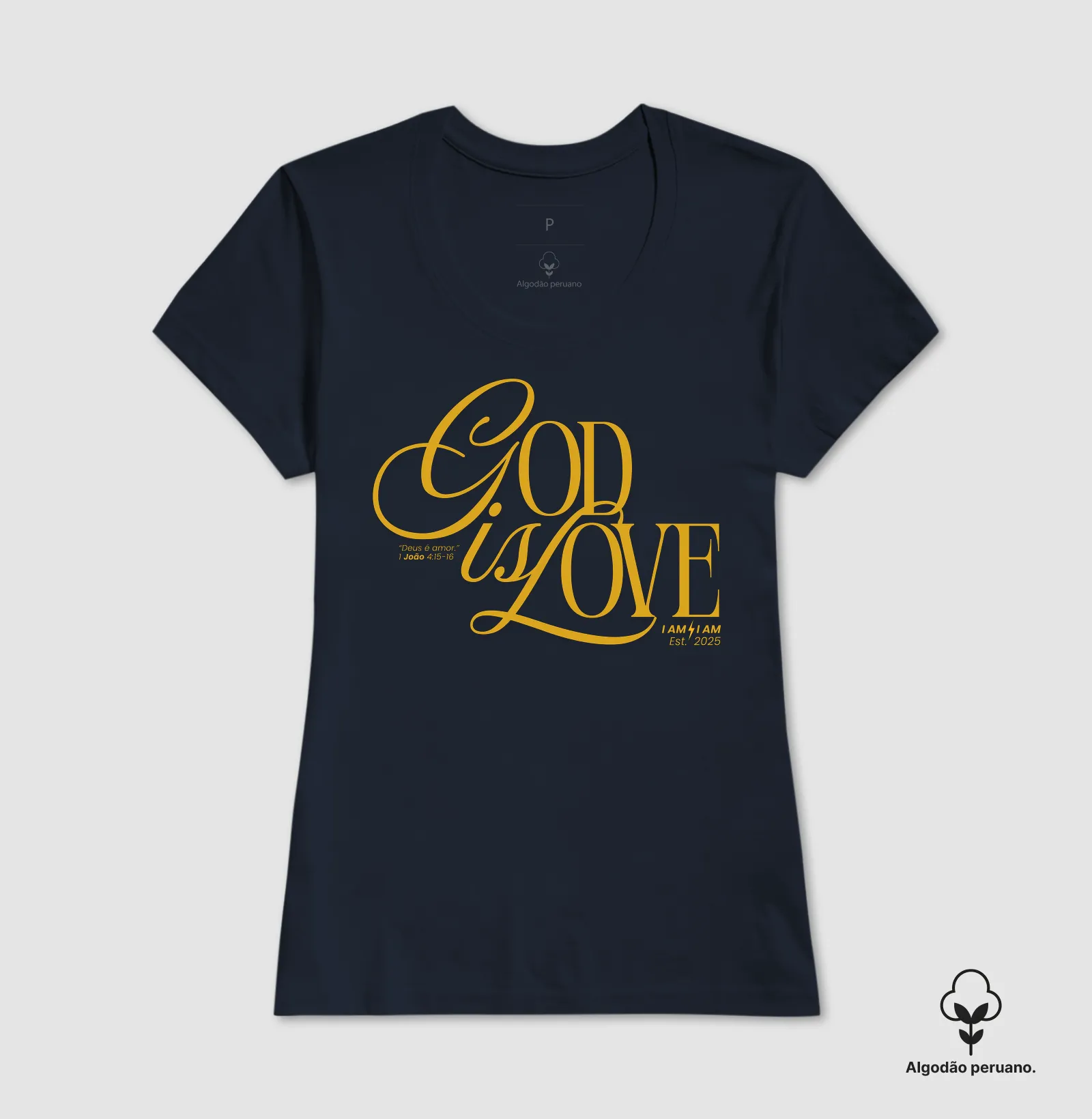 Camiseta God Is Love - Imagem 2