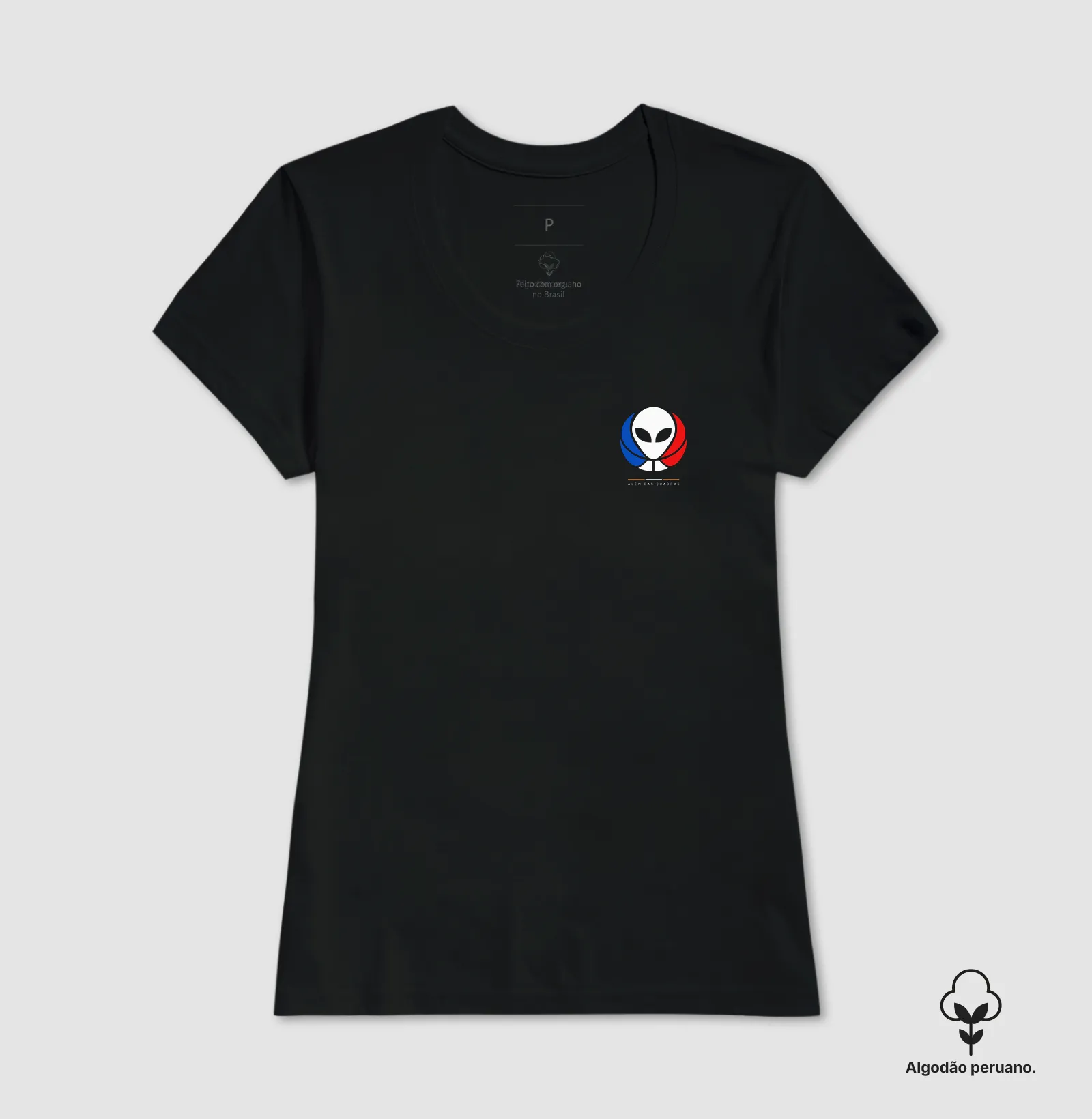 Camiseta Alien Das Quadras — Minimalista - Imagem 5