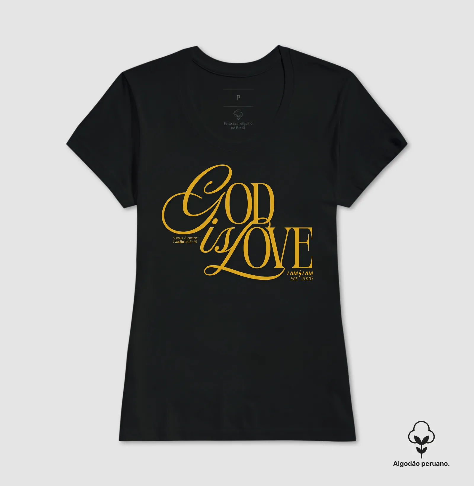 Camiseta God Is Love - Imagem 7