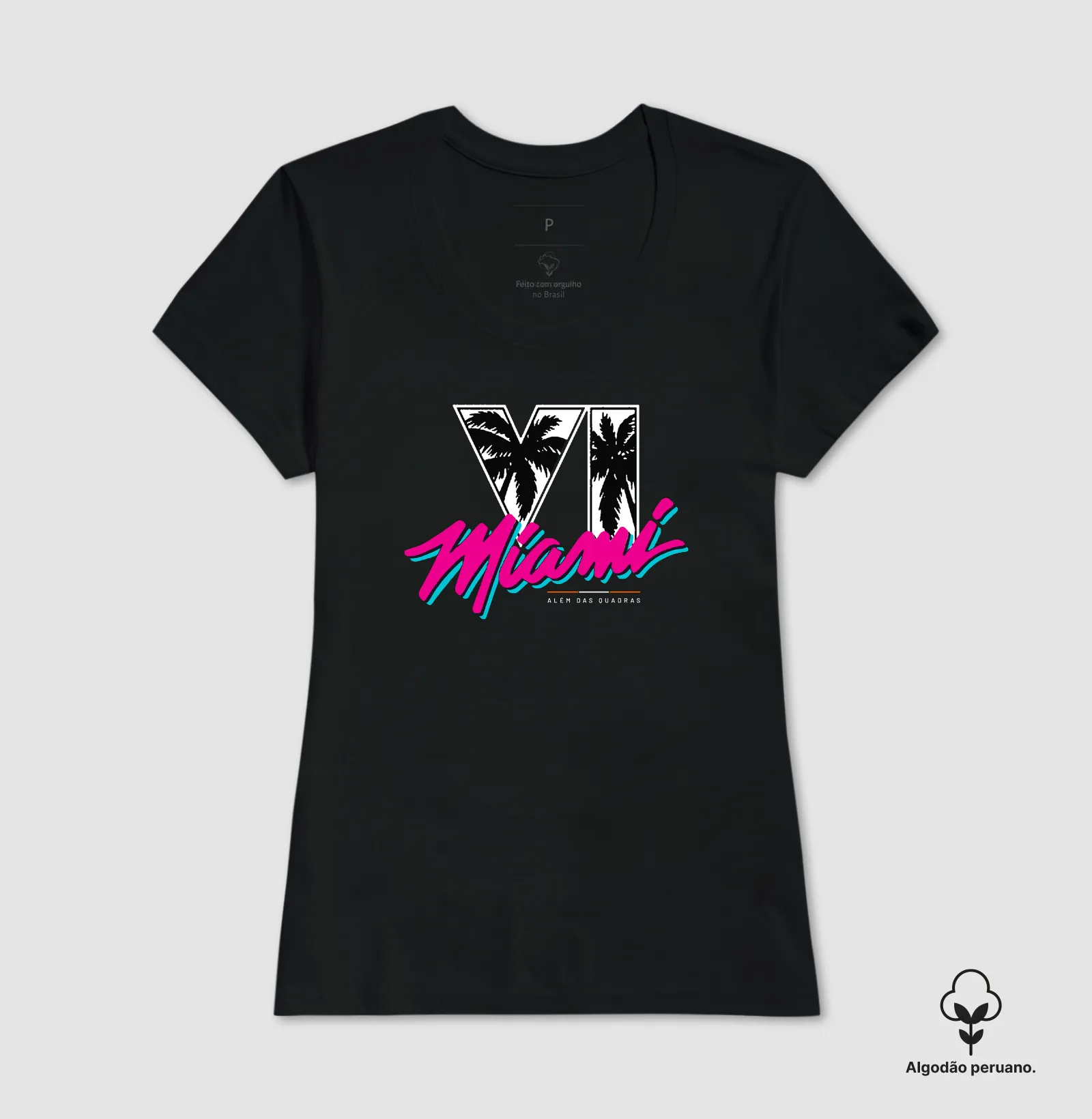 Camiseta Miami VI — Depois do Pôr do Sol - Imagem 3