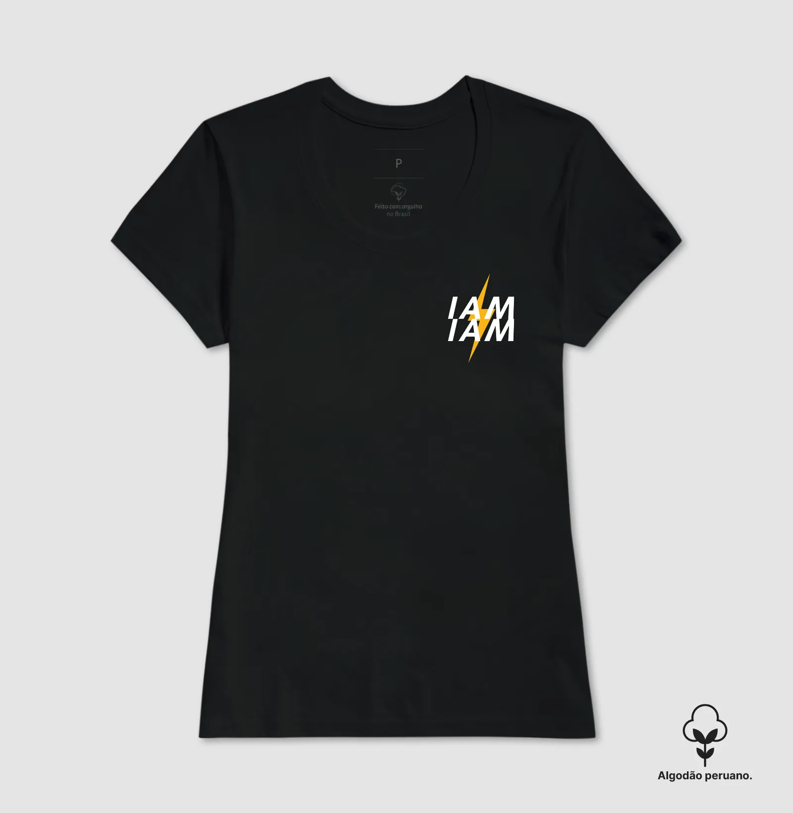 Camiseta Logo I Am I Am Pocket - Imagem 3