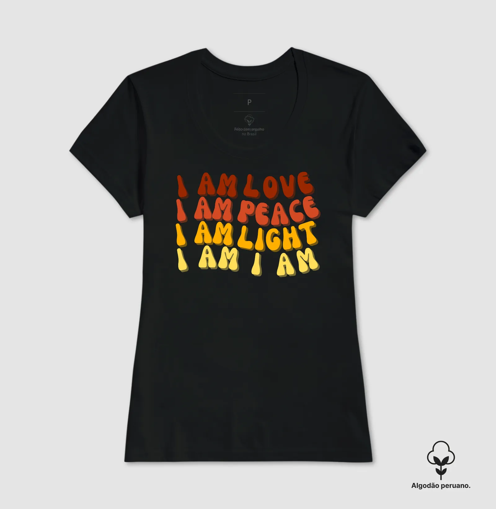 Camiseta Love Peace Light 70s - Imagem 2