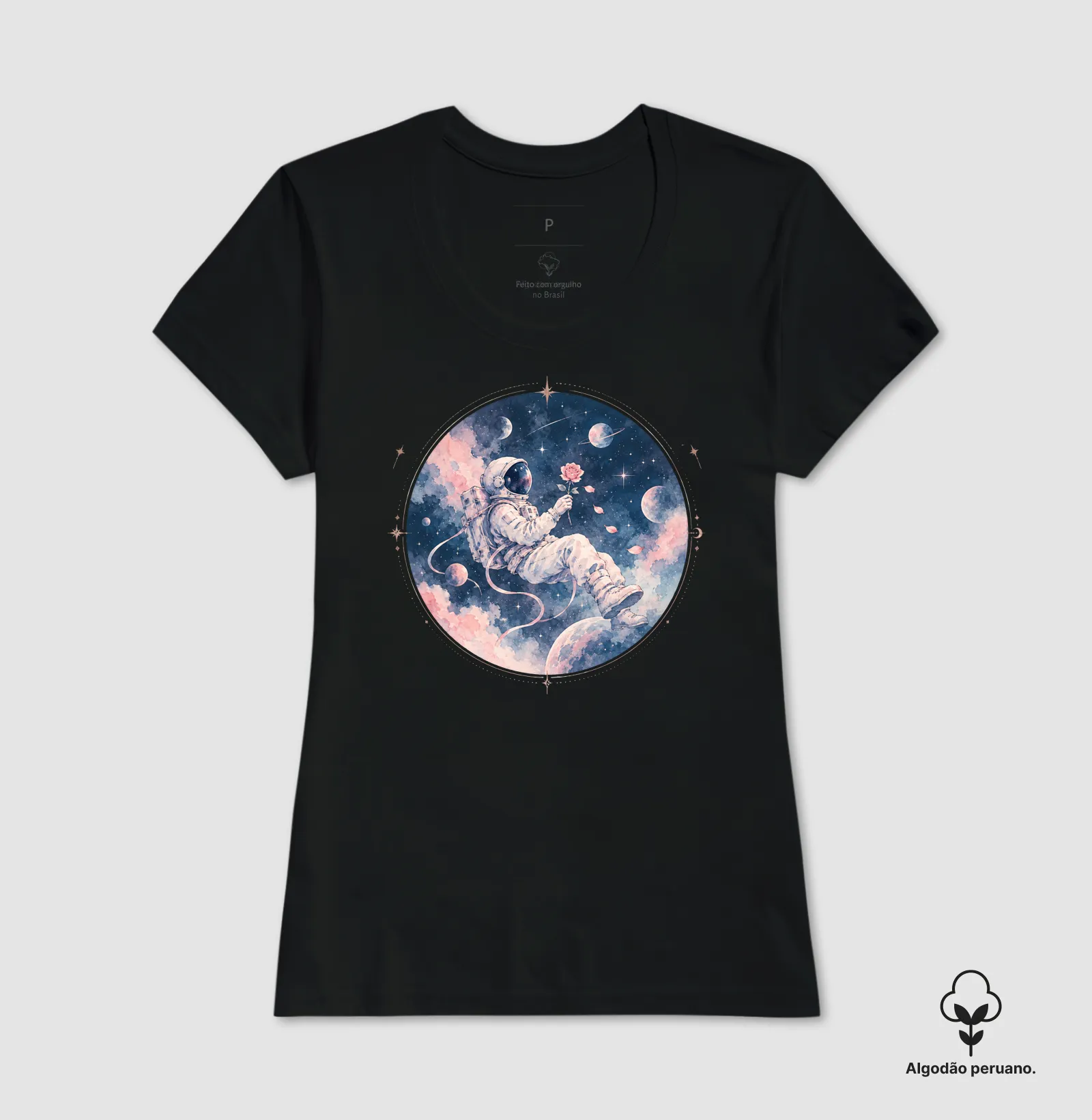 A Rose Among the Stars | Camiseta K-Pop em Aquarela - Imagem 5